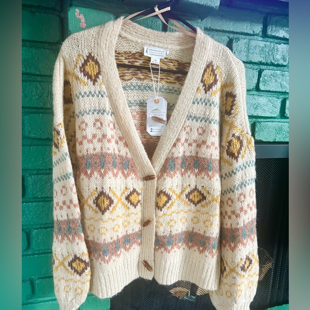 FAIR ISLE Sweater (M)